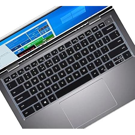 RAYA Silicone Keyboard Cover for Dell inspiron 14 ( 5430 5435 7420 7430 ) & Dell Vostro 14 ( 3420 3425 3435 5320 ) 14inch Laptops (Black)